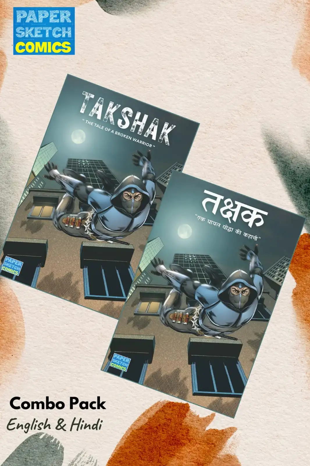 Combo Takshak #1  English + Hindi